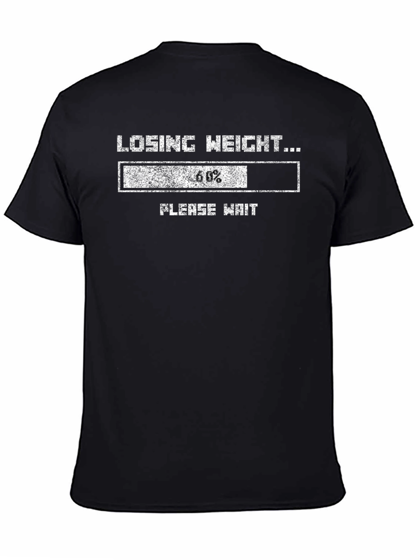 Losing Weight Loading Bar Graphic T-Shirt