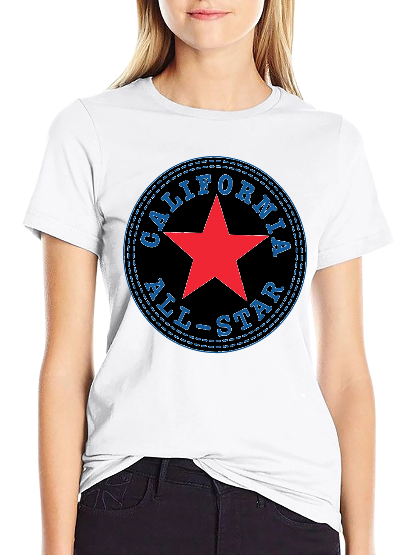 California All-Star Graphic Tee - Black