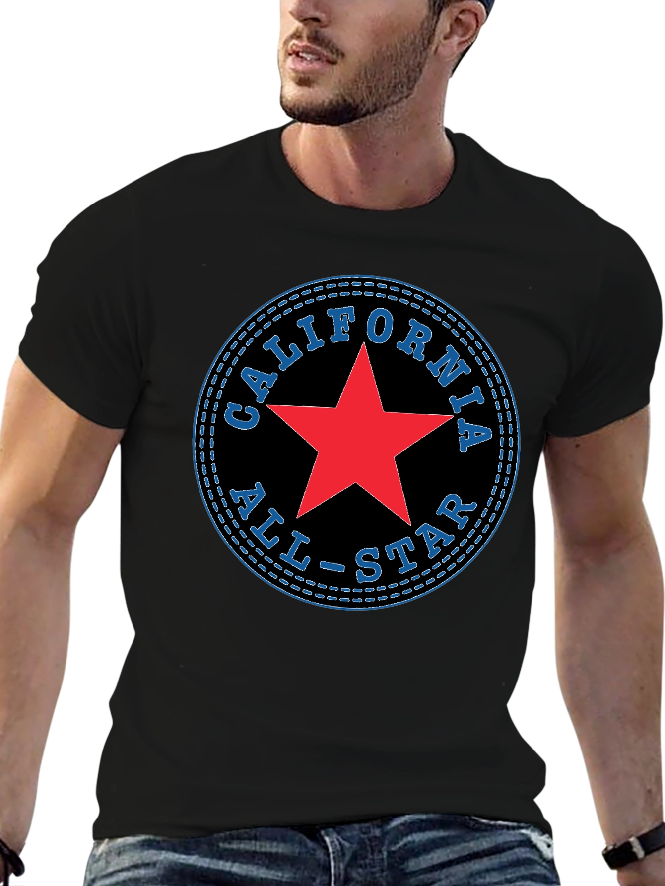 California All-Star Graphic Tee - Black