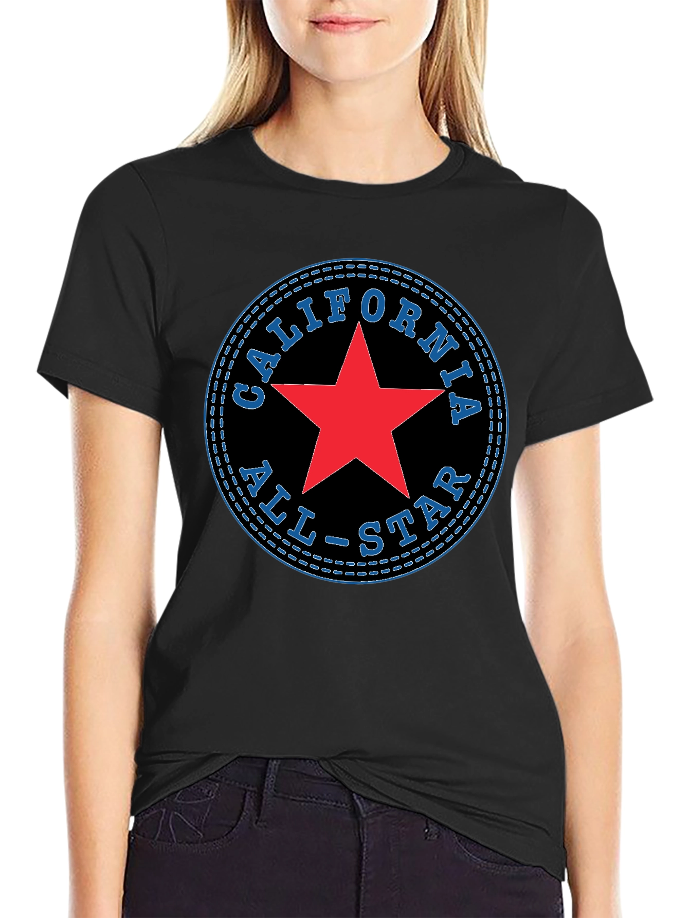 California All-Star Graphic Tee - Black