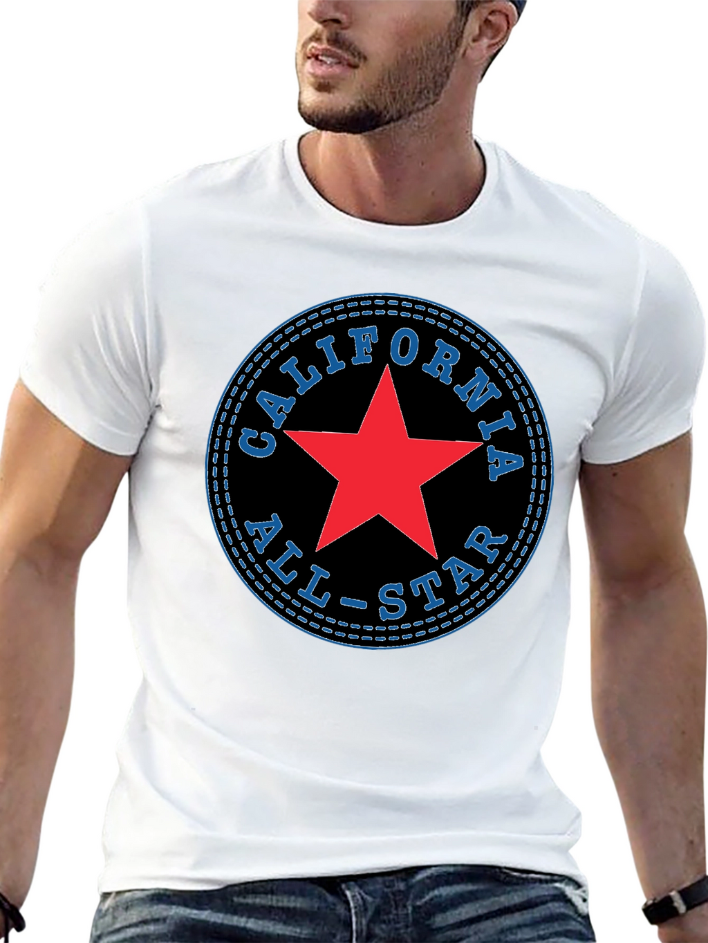 California All-Star Graphic Tee - Black
