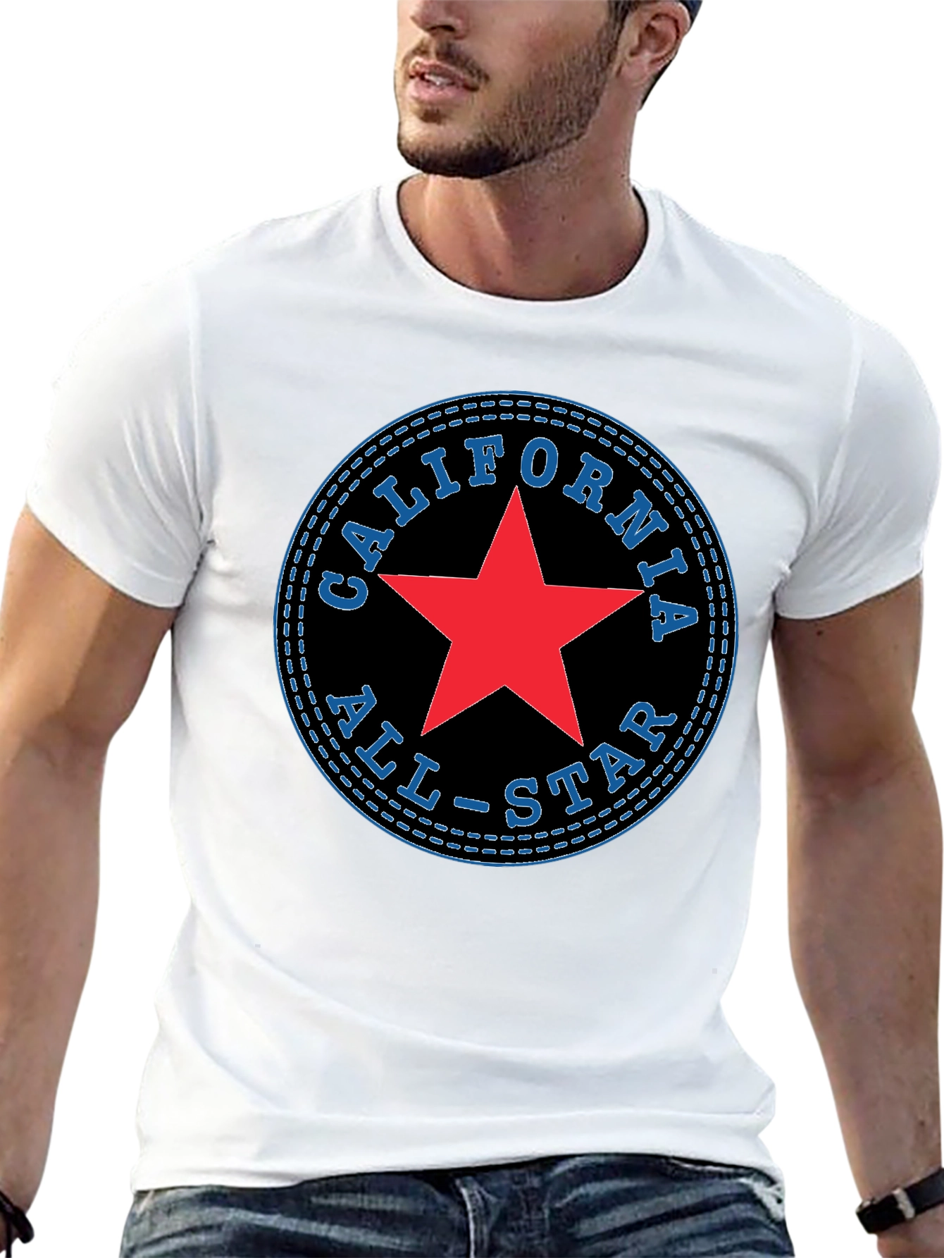 California All-Star Graphic Tee - Black