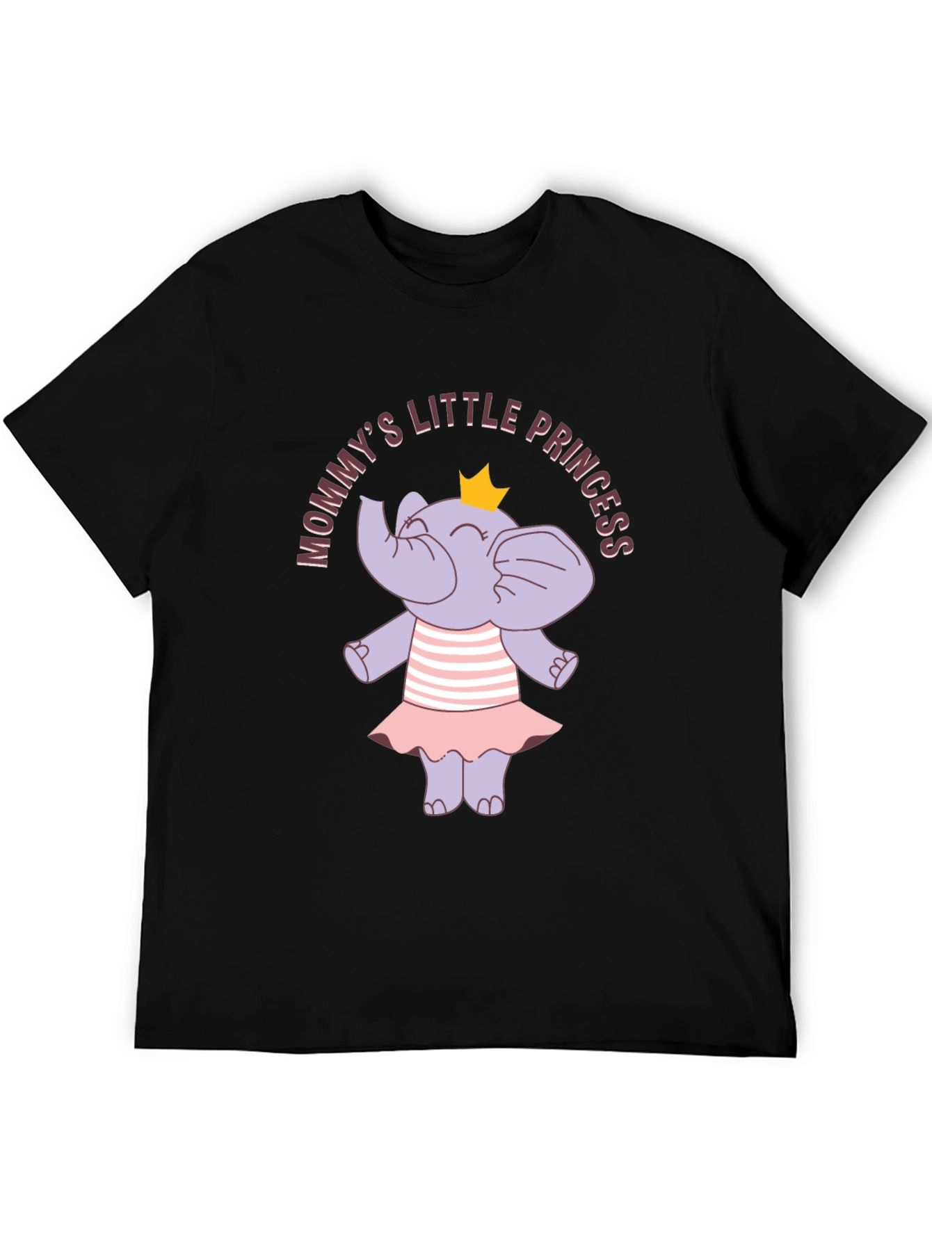 Mommys Little Princess Elephant T-Shirt