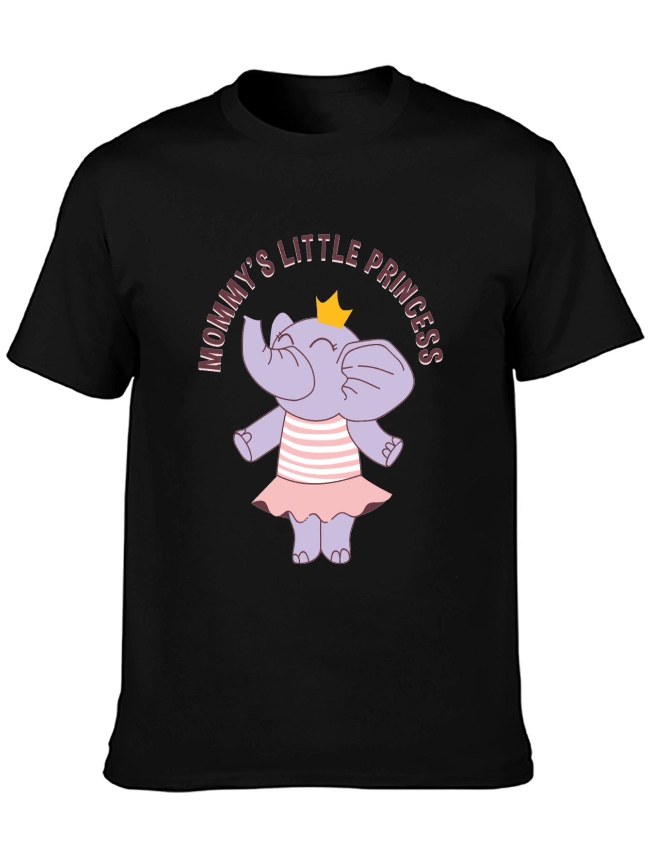 Mommys Little Princess Elephant T-Shirt