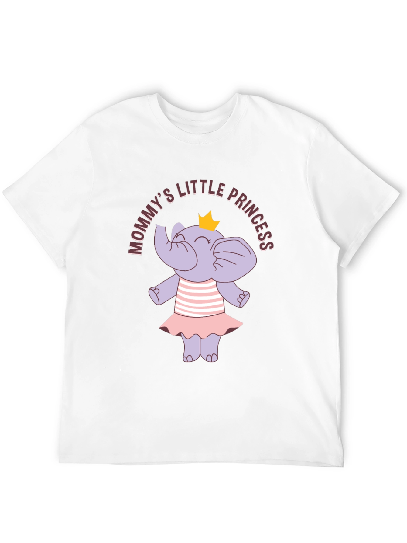 Mommys Little Princess Elephant T-Shirt