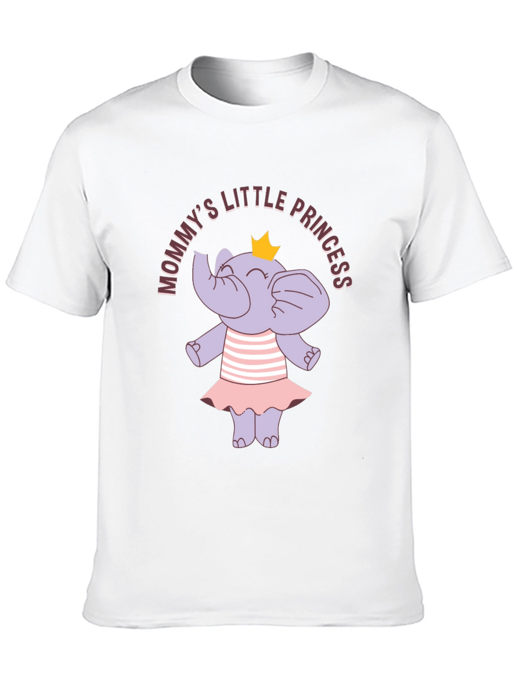 Mommys Little Princess Elephant T-Shirt