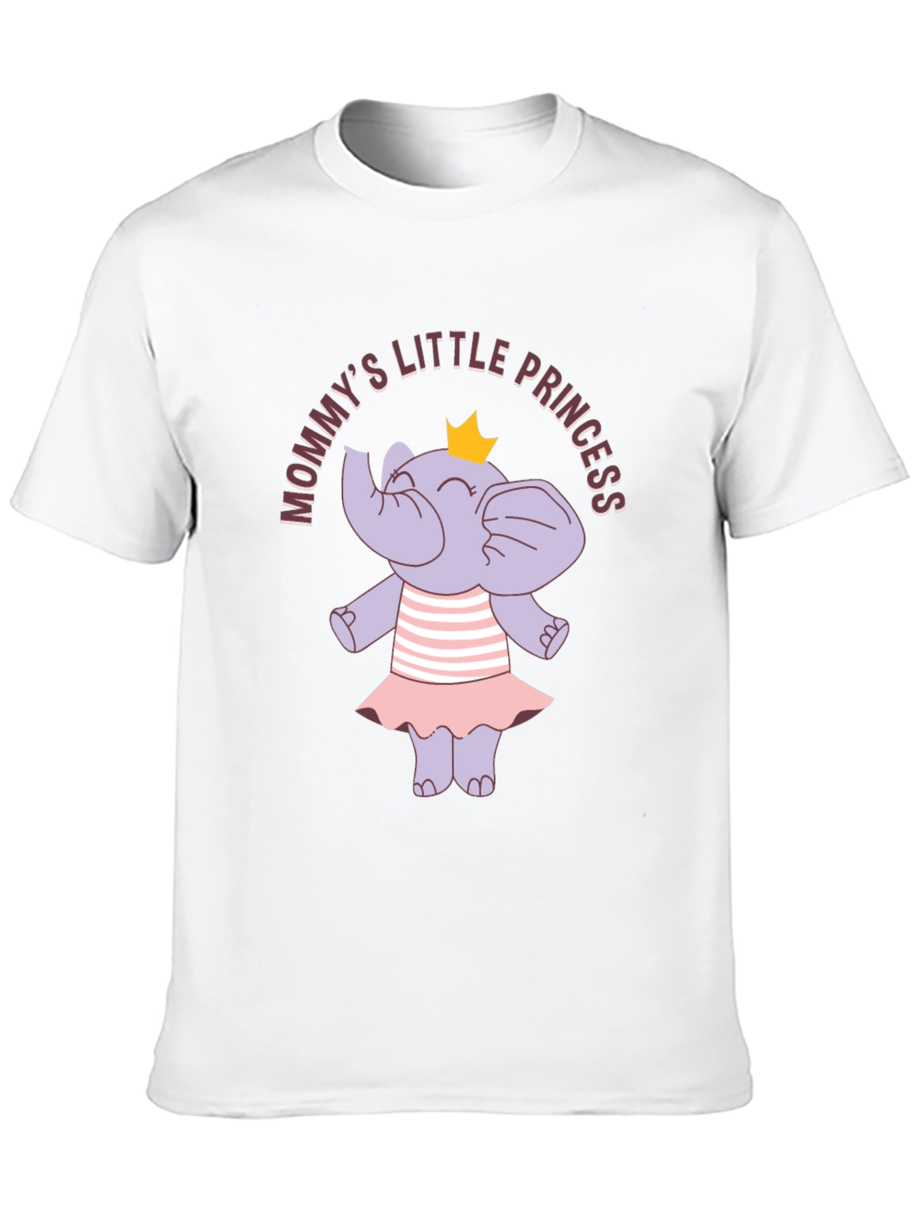 Mommys Little Princess Elephant T-Shirt