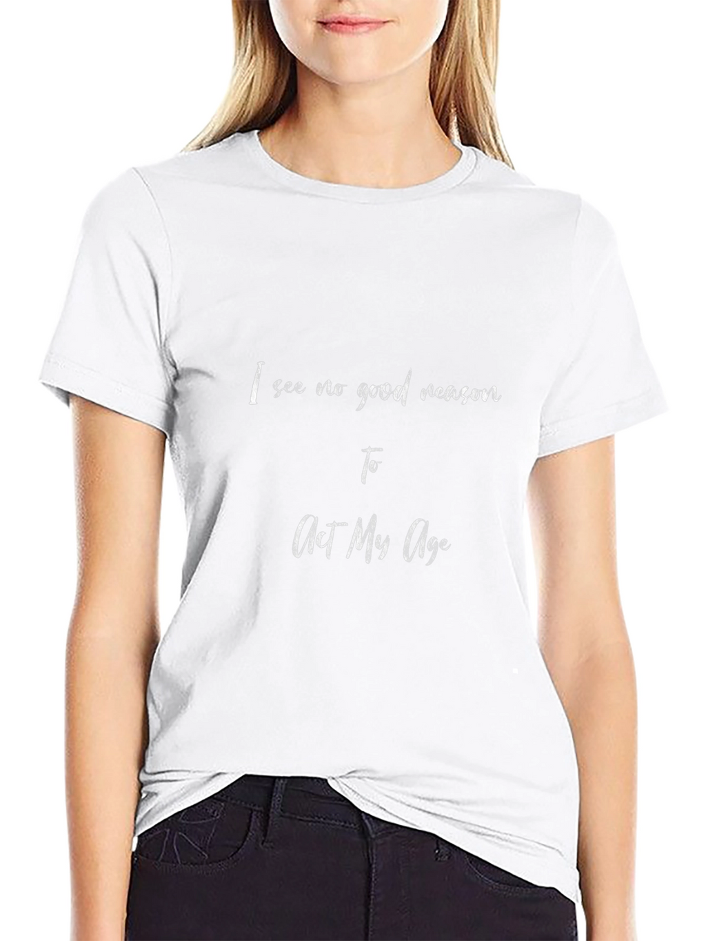 Funny Act My Age Graphic Tee