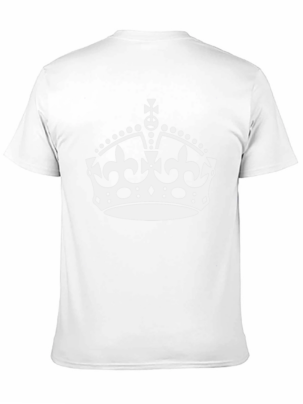 Keep Calm Crown Black T-Shirt