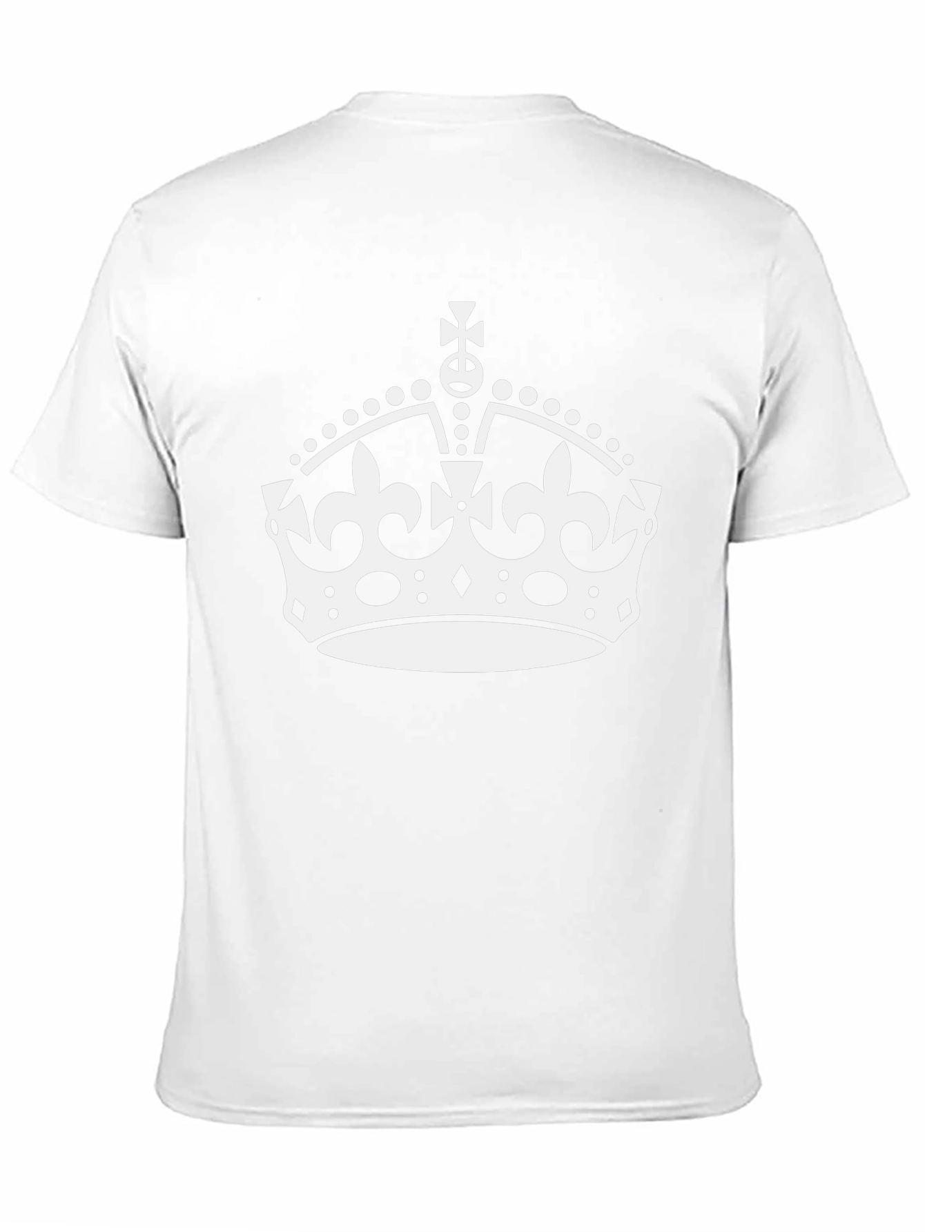 Keep Calm Crown Black T-Shirt