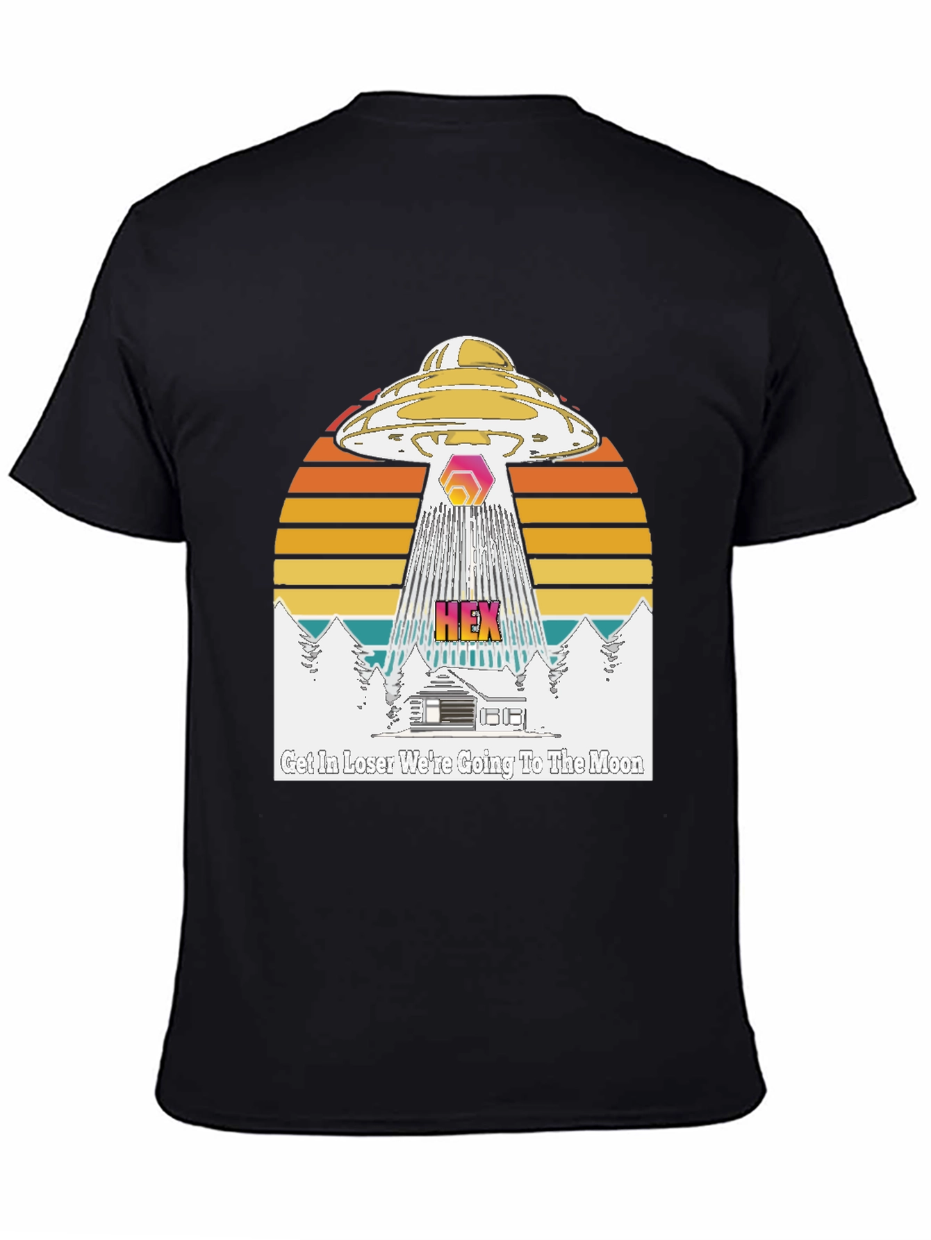 HEX Crypto UFO Graphic Tee