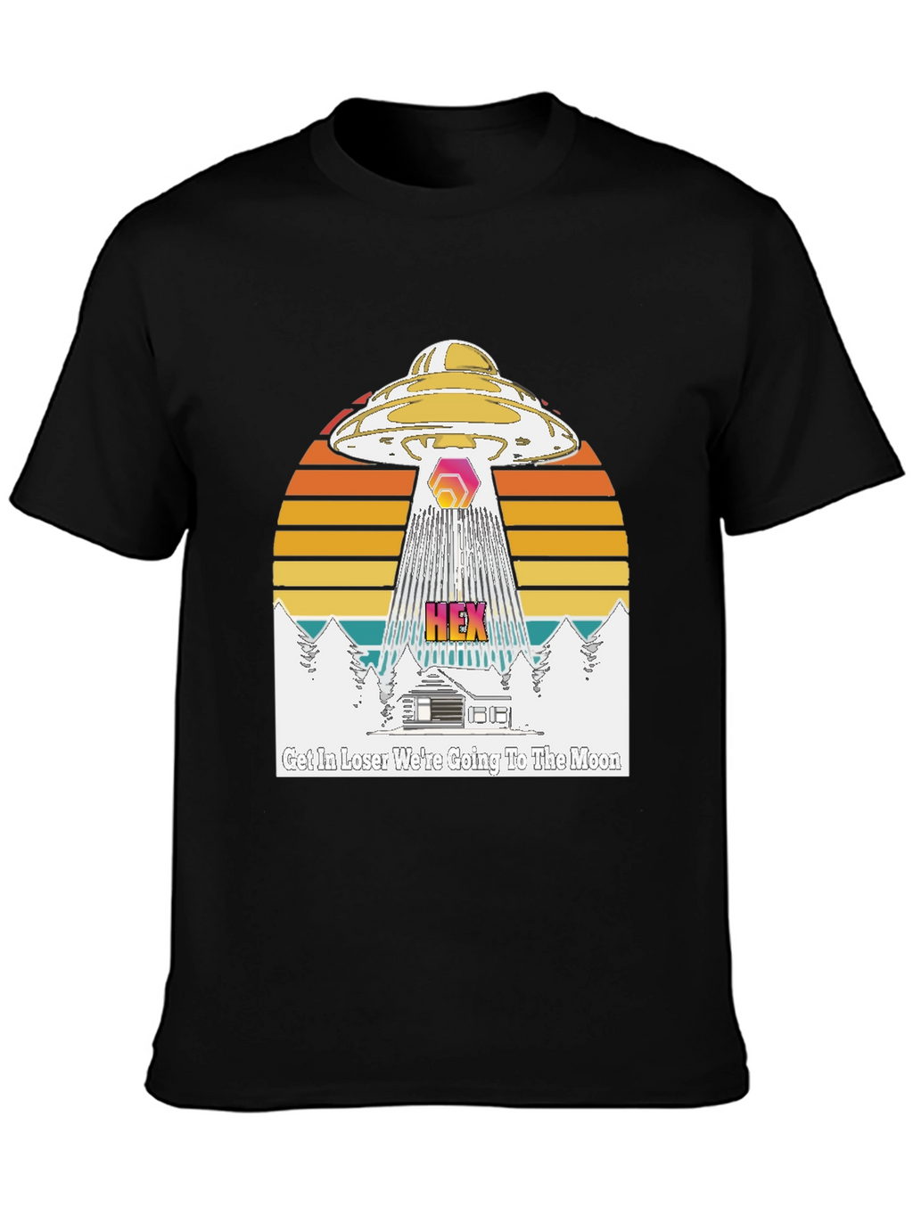 HEX Crypto UFO Graphic Tee