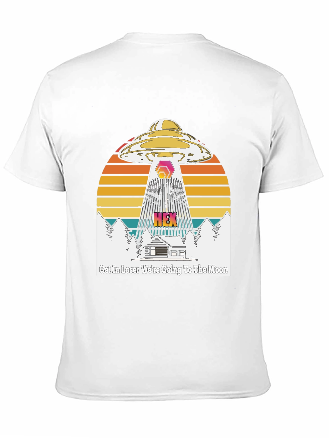 HEX Crypto UFO Graphic Tee