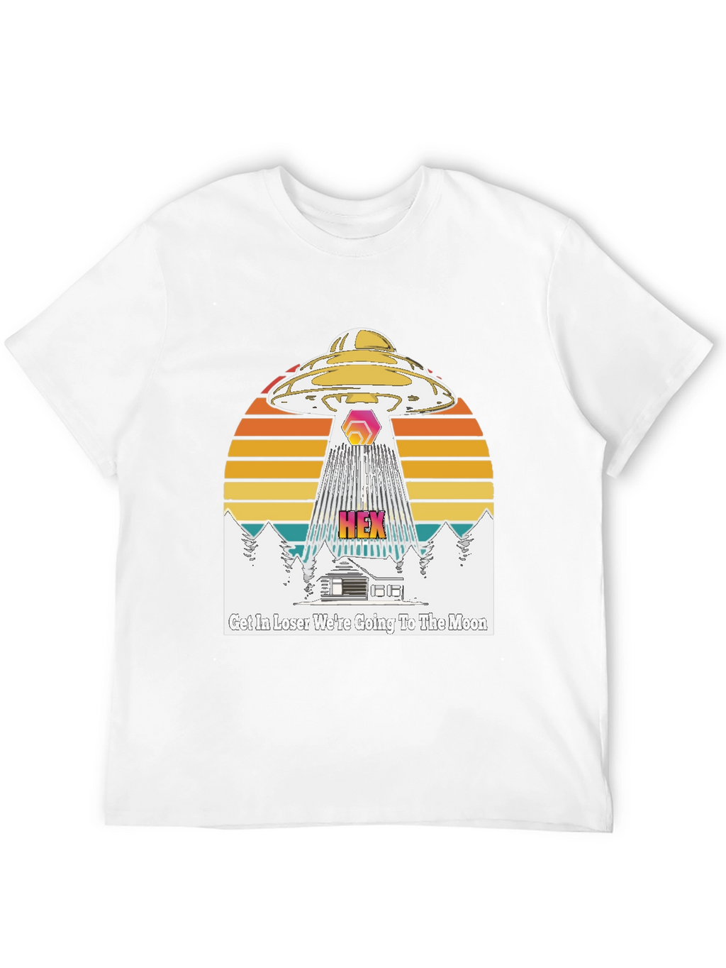 HEX Crypto UFO Graphic Tee