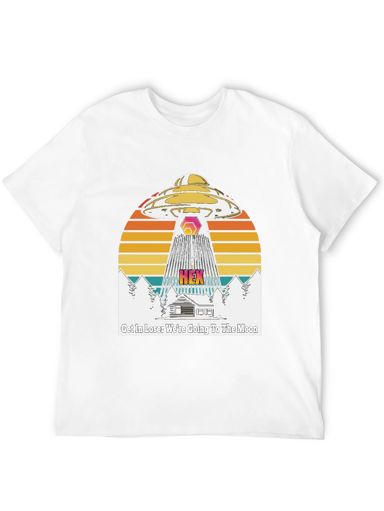 HEX Crypto UFO Graphic Tee