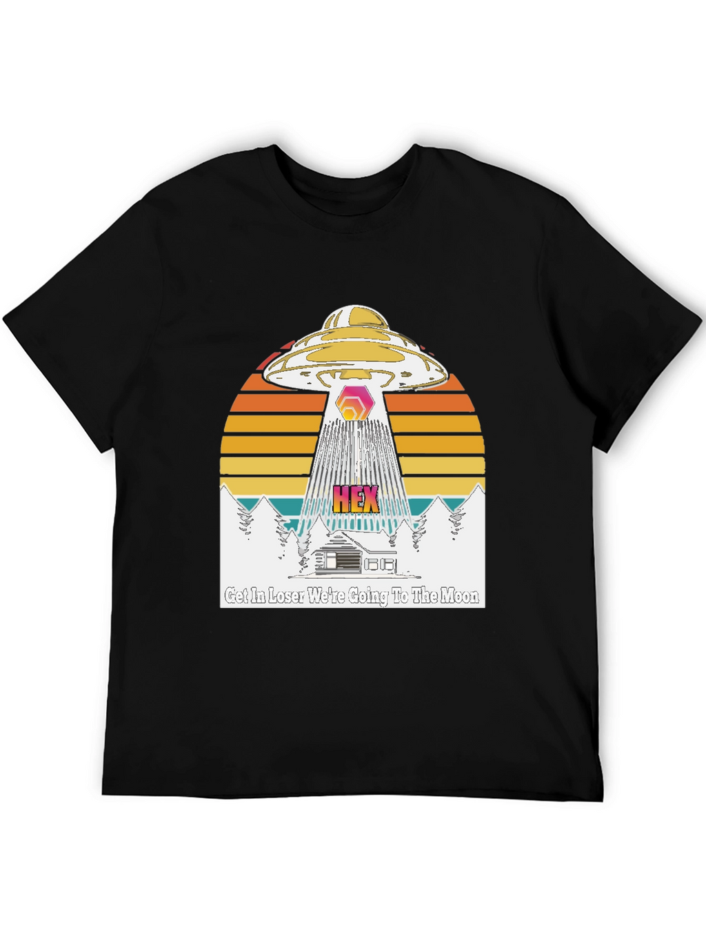 HEX Crypto UFO Graphic Tee