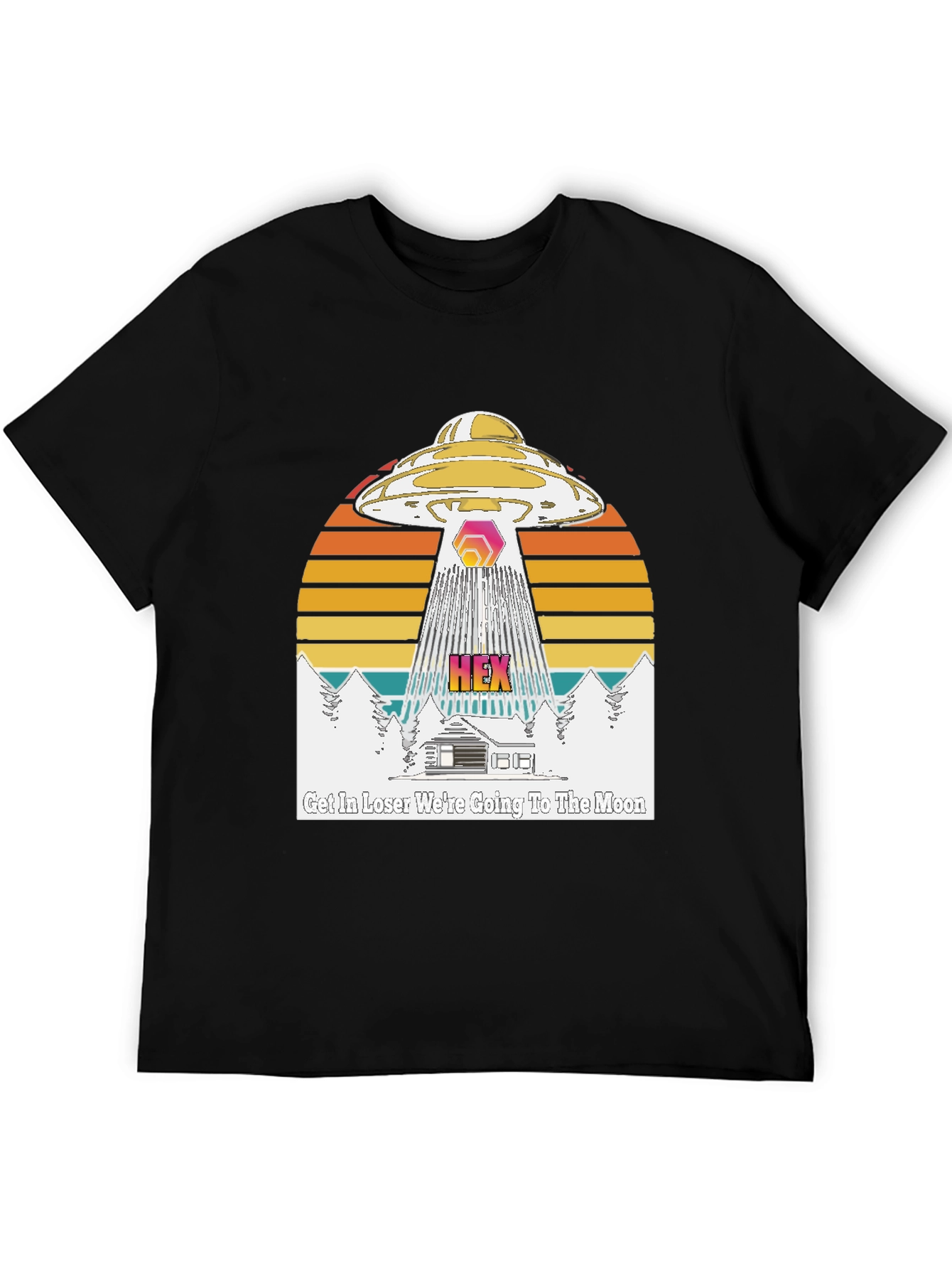 HEX Crypto UFO Graphic Tee