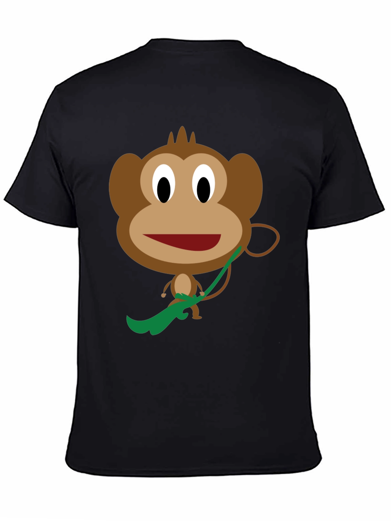 Cartoon Monkey Graphic T-Shirt - Fun & Playful