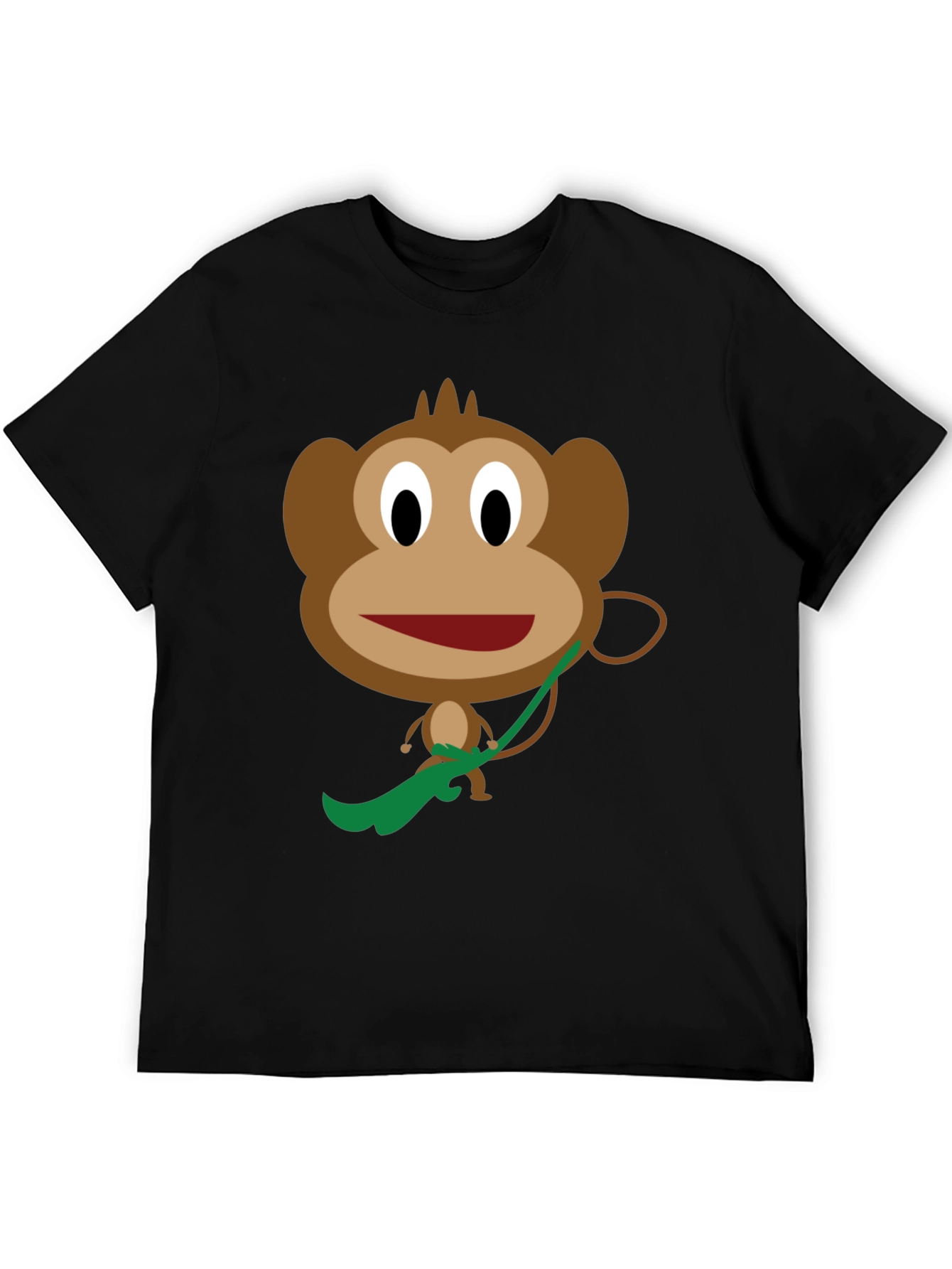 Cartoon Monkey Graphic T-Shirt - Fun & Playful