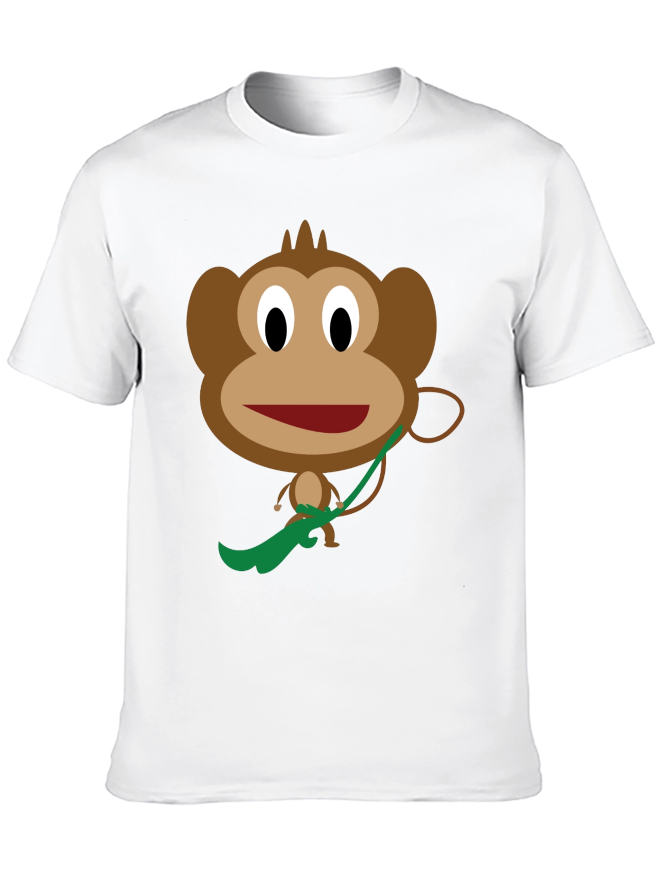 Cartoon Monkey Graphic T-Shirt - Fun & Playful