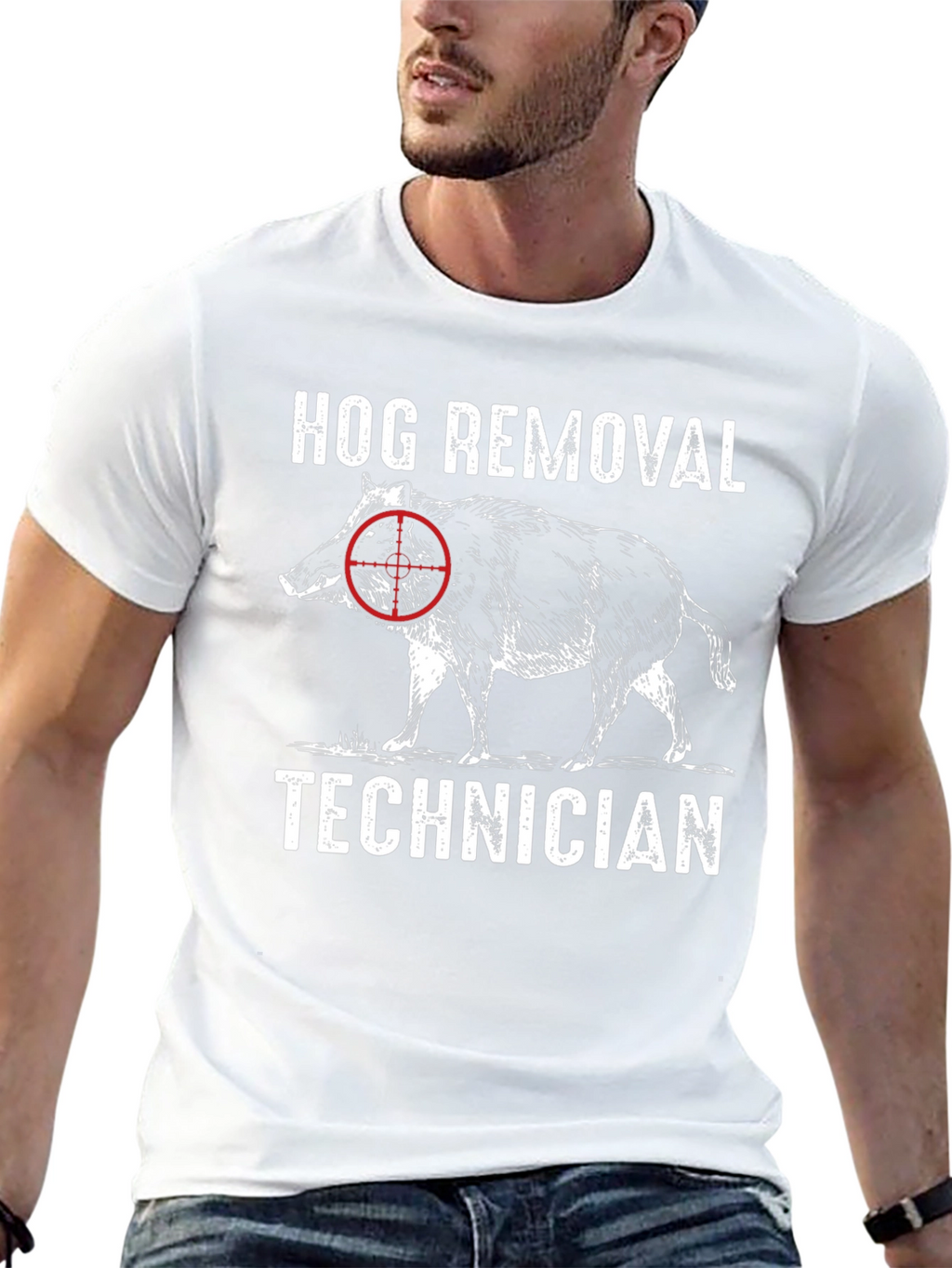 Hog Removal Technician Graphic Tee