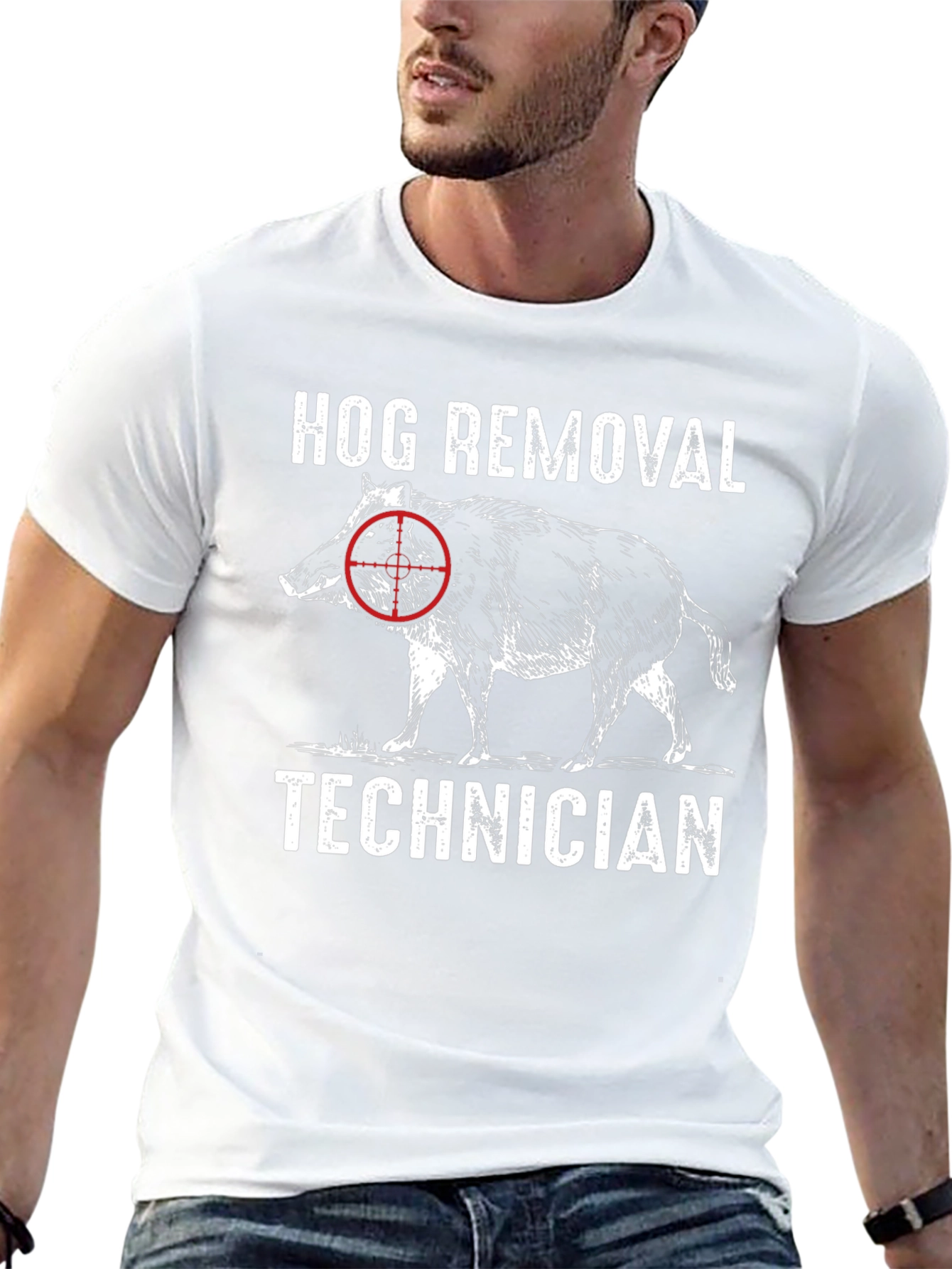 Hog Removal Technician Graphic Tee