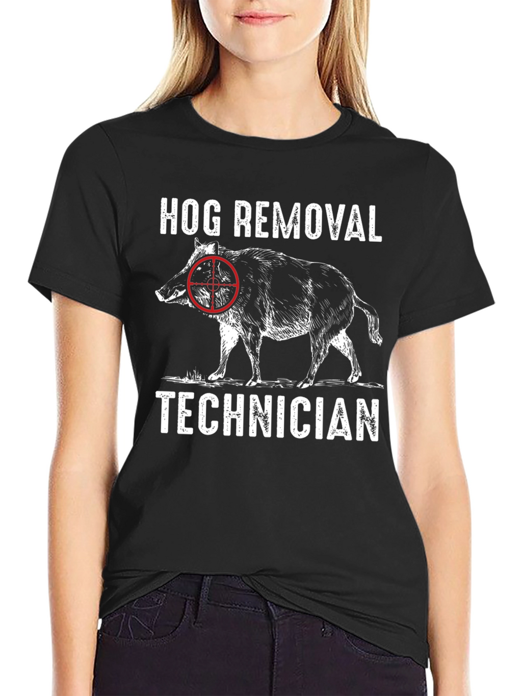 Hog Removal Technician Graphic Tee