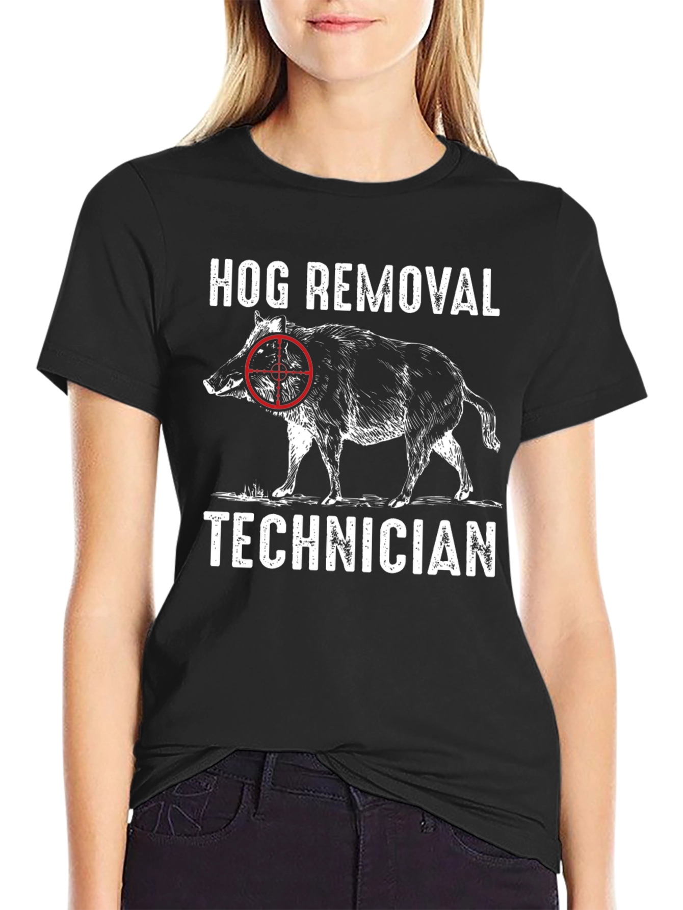 Hog Removal Technician Graphic Tee