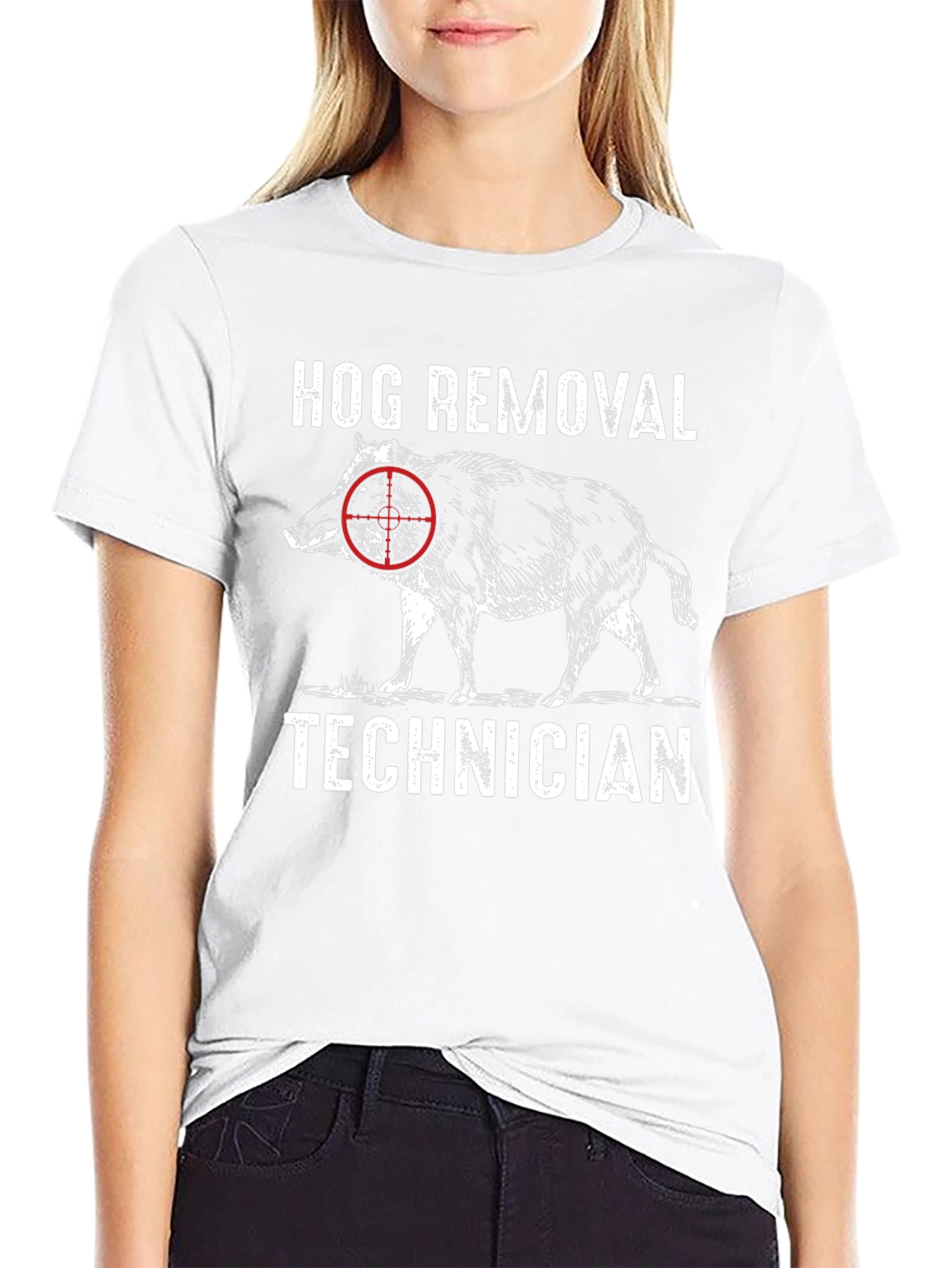 Hog Removal Technician Graphic Tee