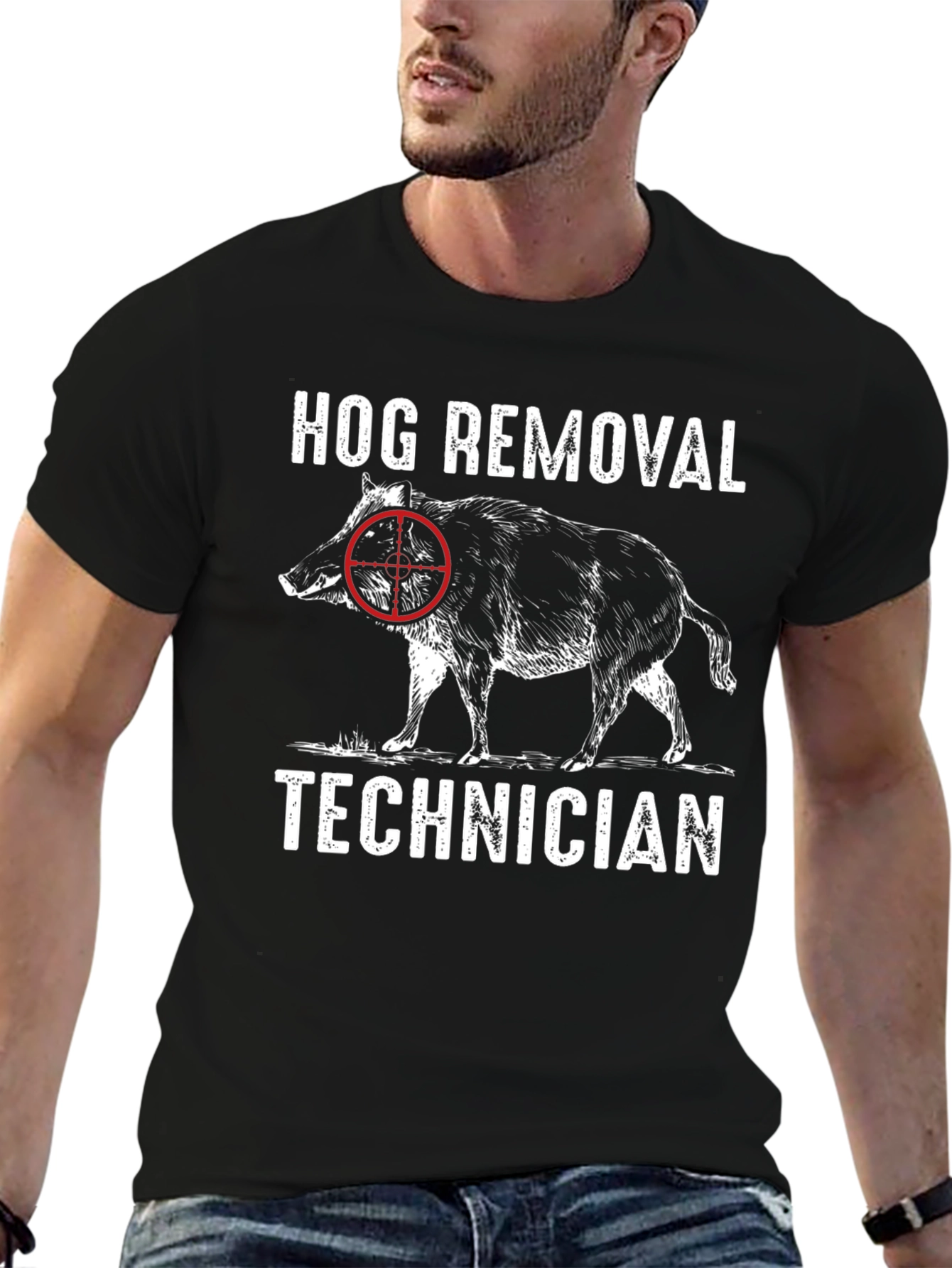 Hog Removal Technician Graphic Tee