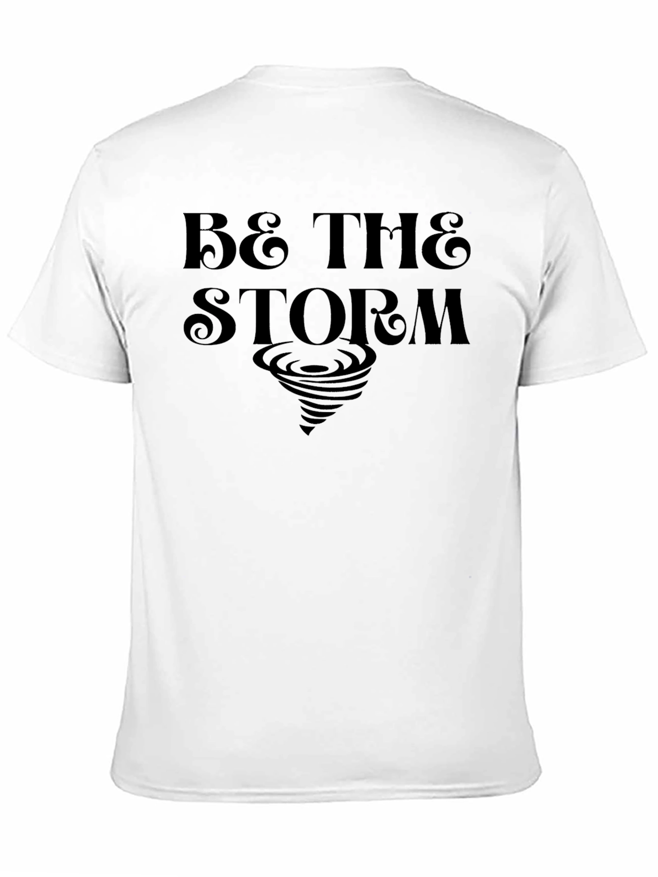 Be the Storm T-Shirt - Black Graphic Tee