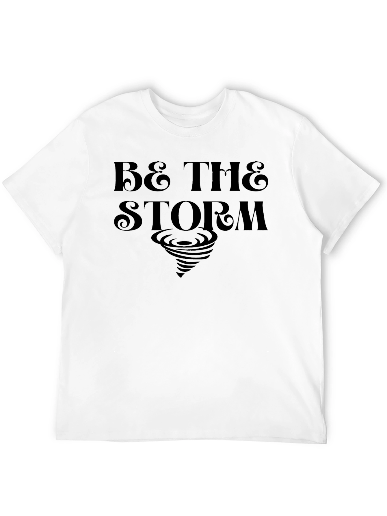 Be the Storm T-Shirt - Black Graphic Tee