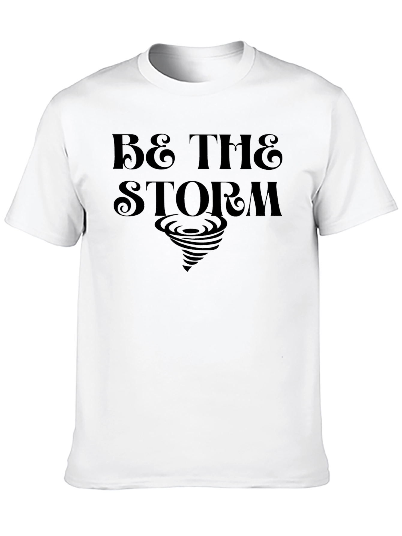 Be the Storm T-Shirt - Black Graphic Tee